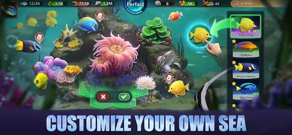 Top Fish: Ocean Game স্ক্রিনশট 1