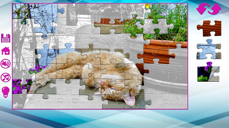 Big puzzles with cats Tangkapan skrin 2