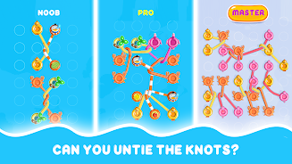 Tangle Maze: Untie the Knots स्क्रीनशॉट 0