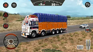 Indian Truck Lorry Simulator Captura de pantalla 0