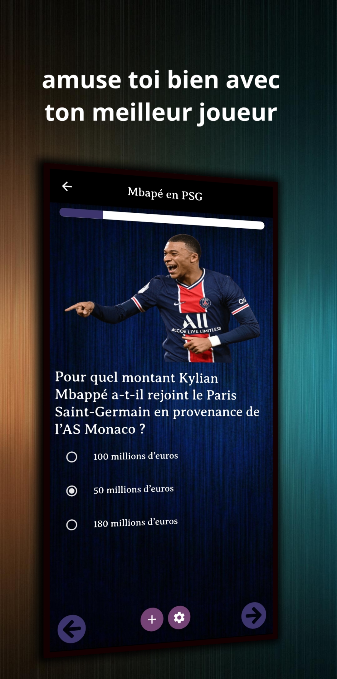 Quiz Kilian Mbappé Ảnh chụp màn hình 0