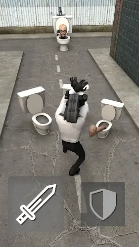 Toilet Fight: Open World Capture d'écran 0