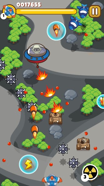 Sky Raiders - Battle Wars Mod スクリーンショット 0