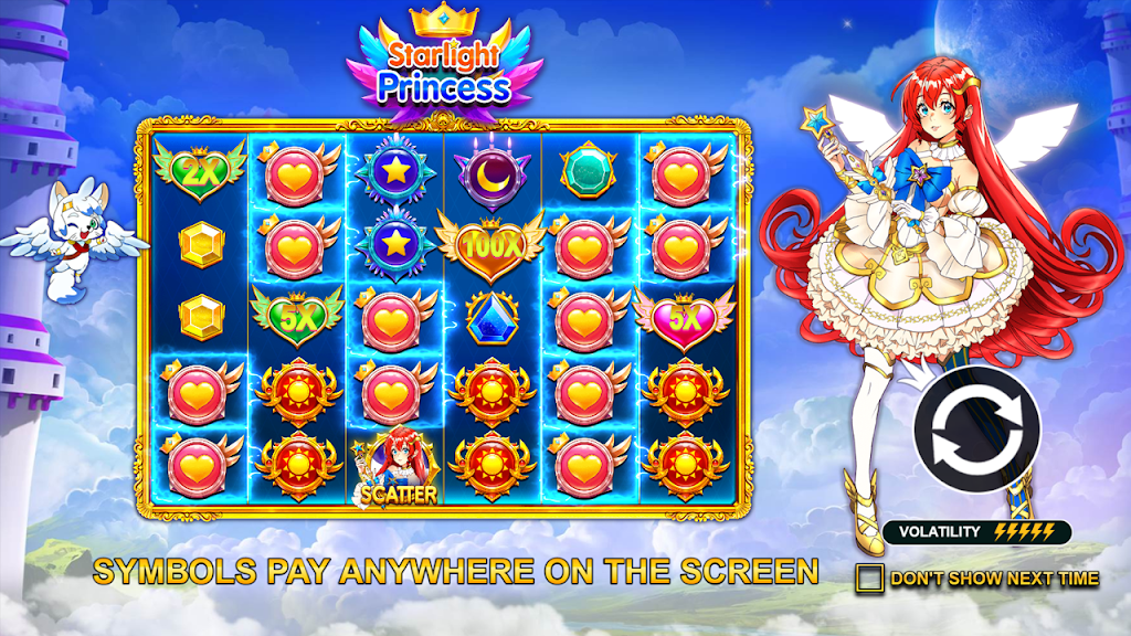 Starlight Princess Slot स्क्रीनशॉट 0