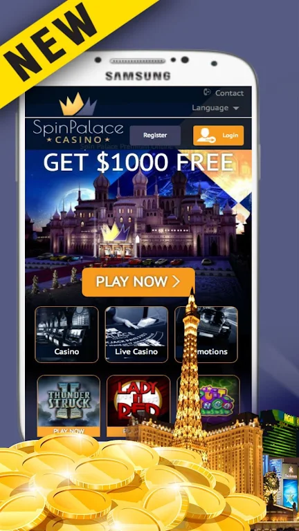 Schermata SPINPALACE - New Bonuses 0