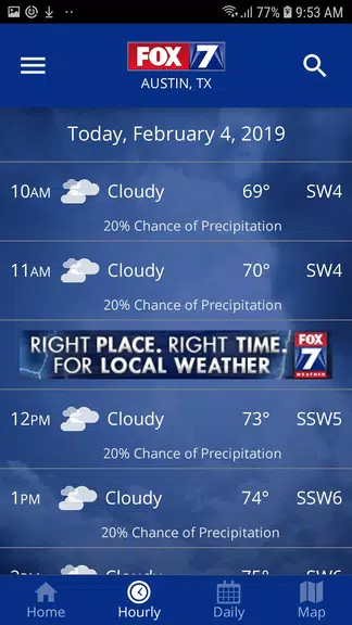 FOX 7 Austin: Weather 스크린샷 2