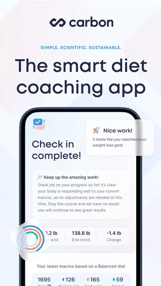 Carbon - Macro Coach & Tracker Capture d'écran 0