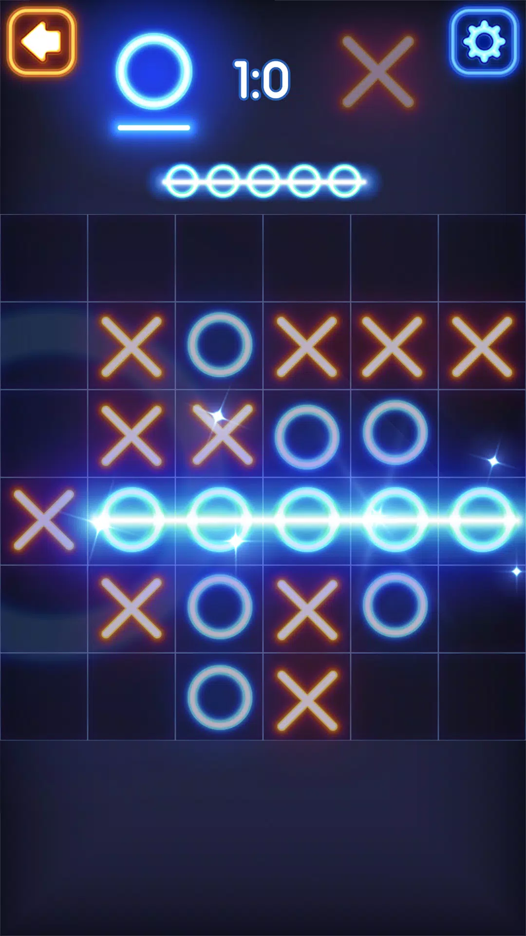 Tic Tac Toe Glow: 2 Players应用截图第3张