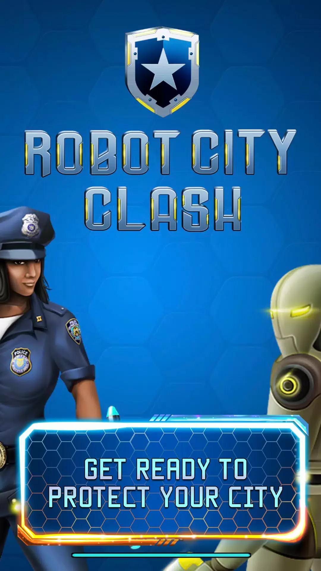 Robot City Clash Captura de pantalla 0