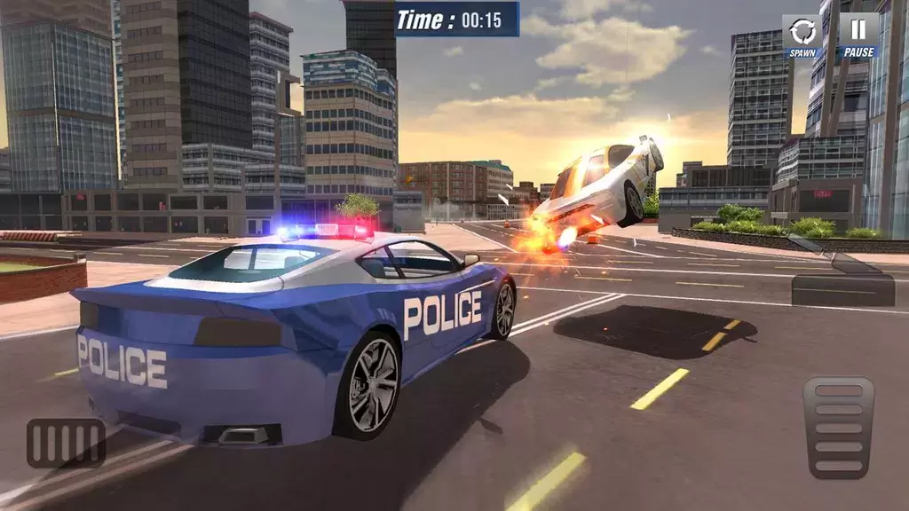 Police Car Sim স্ক্রিনশট 1