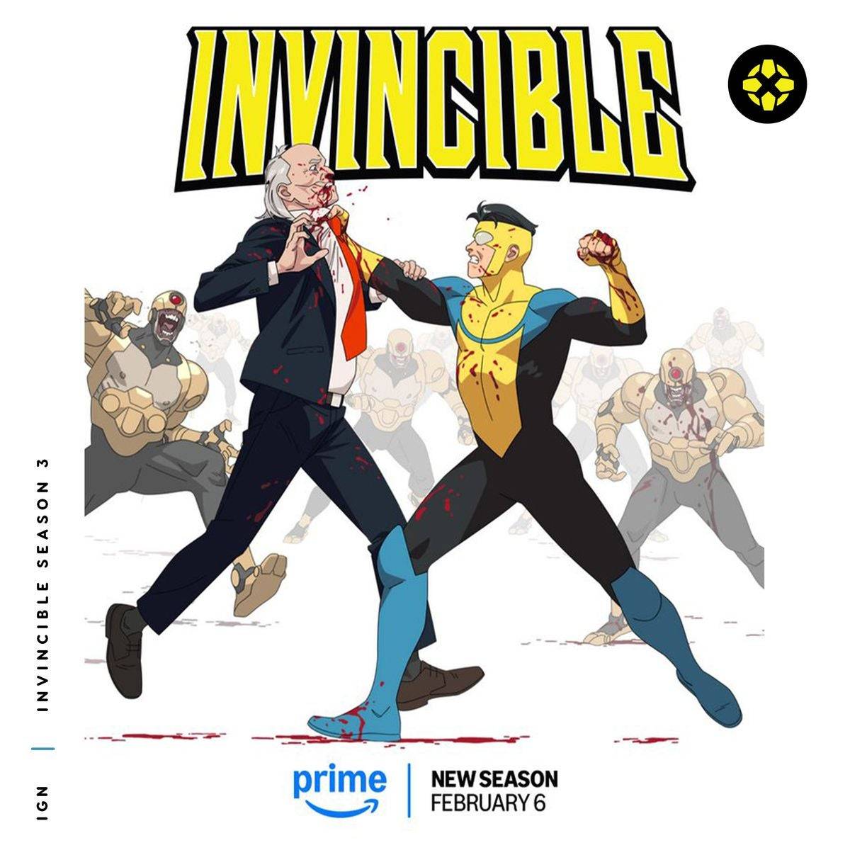 Invincible Season 3 Poster