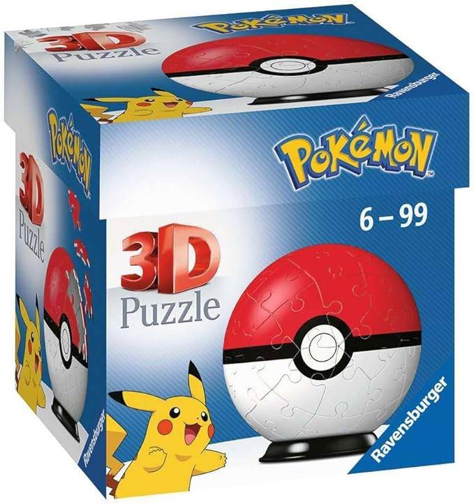 Ravensburger Pokemon Pokeball 3D Jigsaw Puzzle Ball