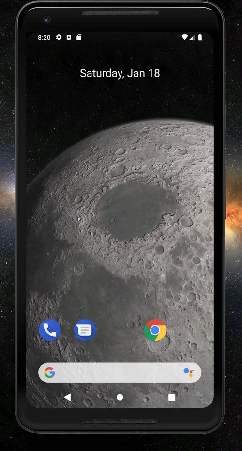 Earth 3D Live Wallpaper Screenshot 3