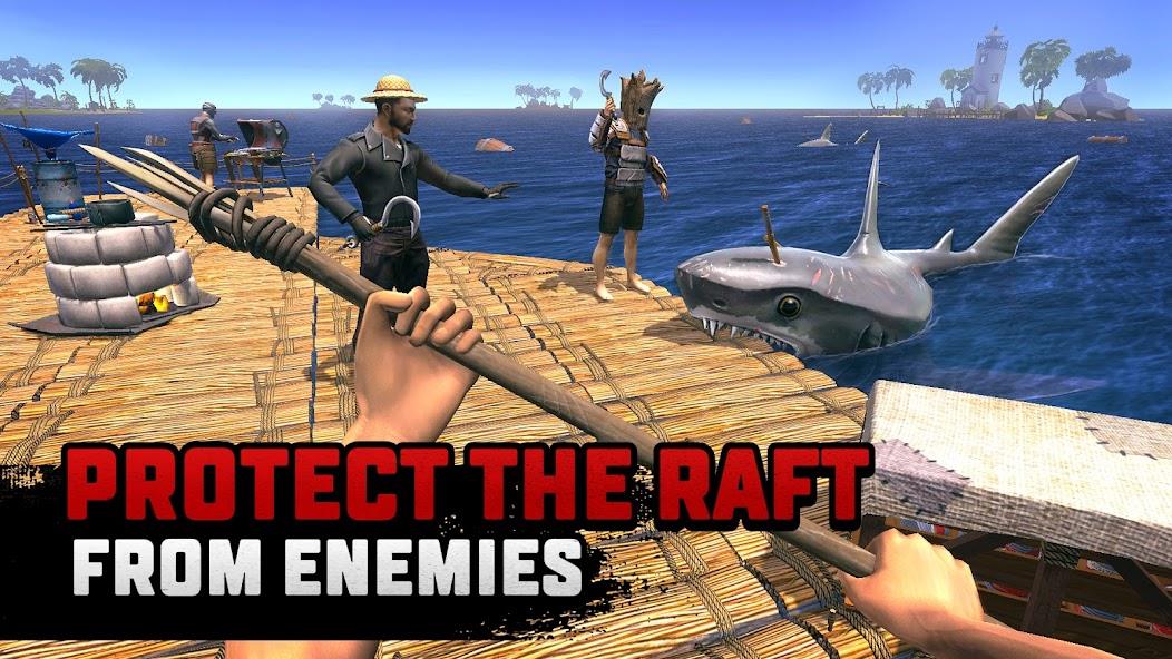 Raft® Survival: Multiplayer Mod Tangkapan skrin 2