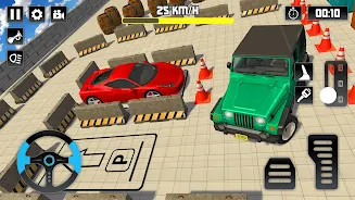 Jeep Parking Game - Prado Jeep Captura de tela 1