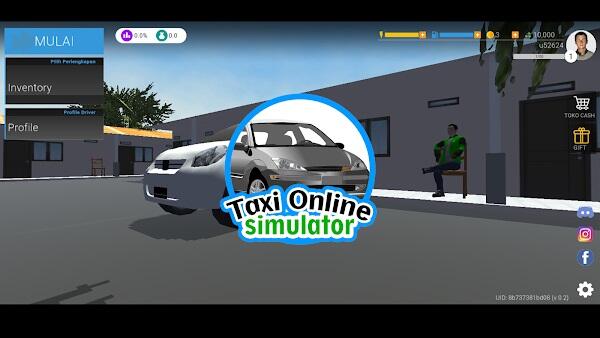 Taxi Online Simulator ID ဖန်သားပြင်ဓာတ်ပုံ 0