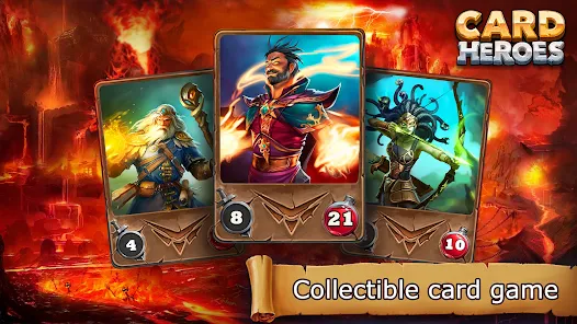 Schermata Card Heroes: TCG/CCG deck Wars Mod 1