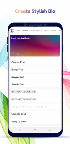 Fonts for Instagram - I Fonts Tangkapan skrin 2