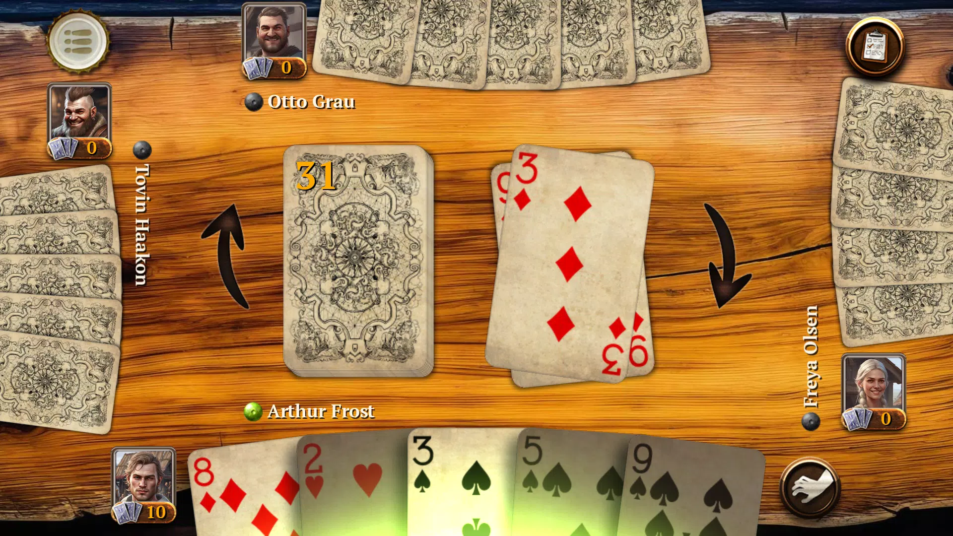 Crazy Eights HD ภาพหน้าจอ 1