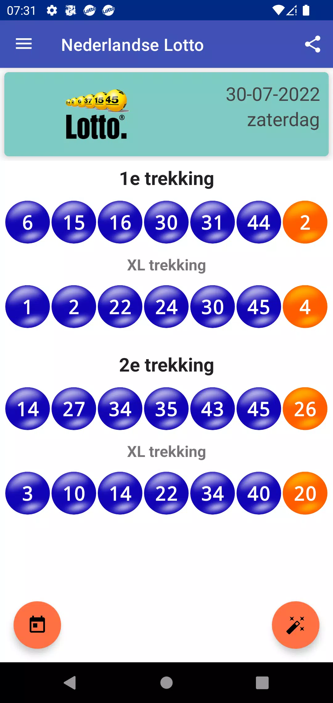 Nederlandse Lotto Voorspelling 스크린샷 0