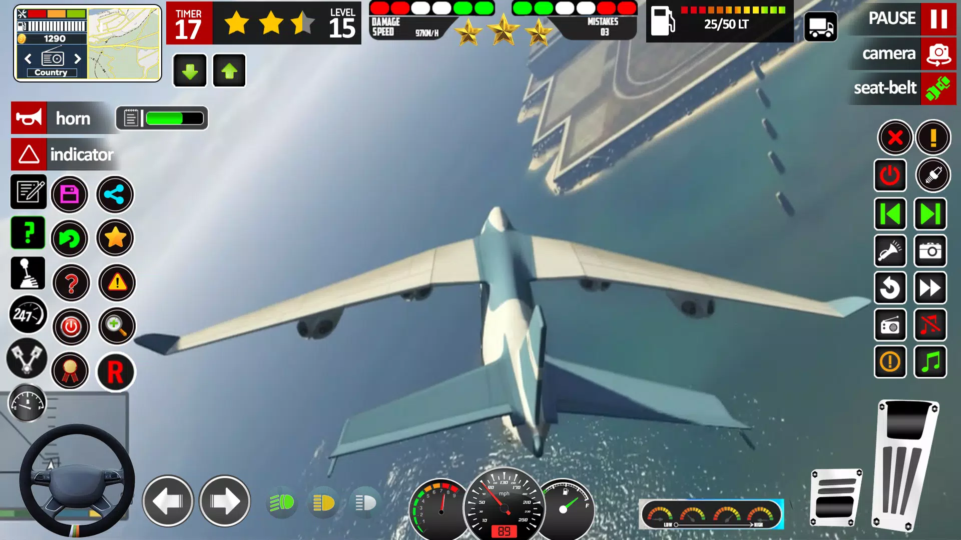 Plane Game Flight Simulator 3d Tangkapan skrin 0