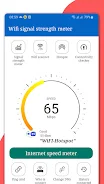 WiFi analyzer, WiFi speedmeter Schermafbeelding 1