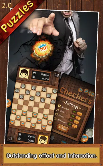 Thai Checkers - Genius Puzzle ภาพหน้าจอ 2