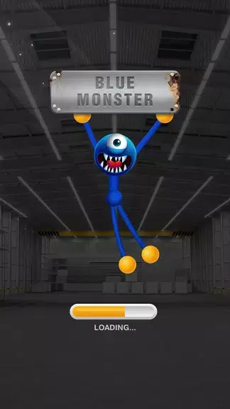 Blue Monster: Stretch Game स्क्रीनशॉट 0