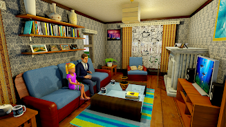 Virtual Daddy Family Life Game Captura de tela 2