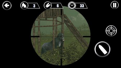 Gorilla Hunter: Hunting games Скриншот 0