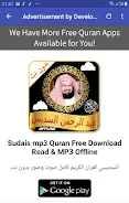 Sudais Audio Quran Offline JUZ應用截圖第2張