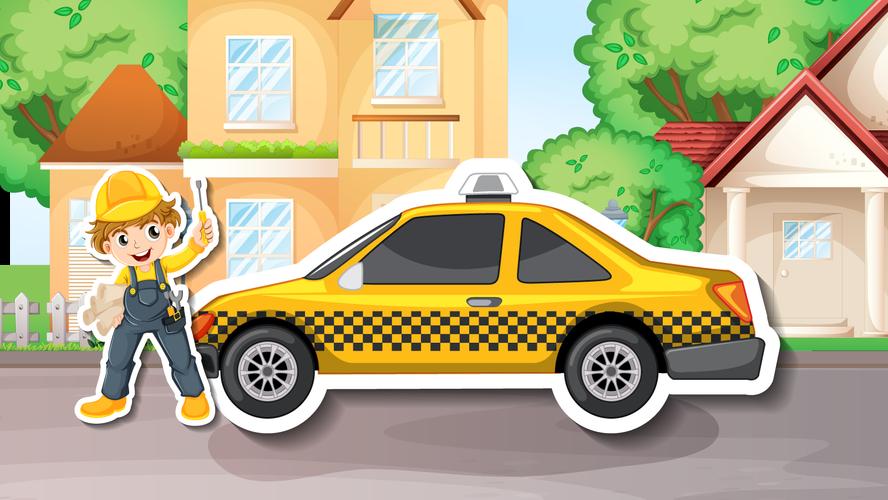 Car Wash Game For Kids Offline Capture d'écran 3