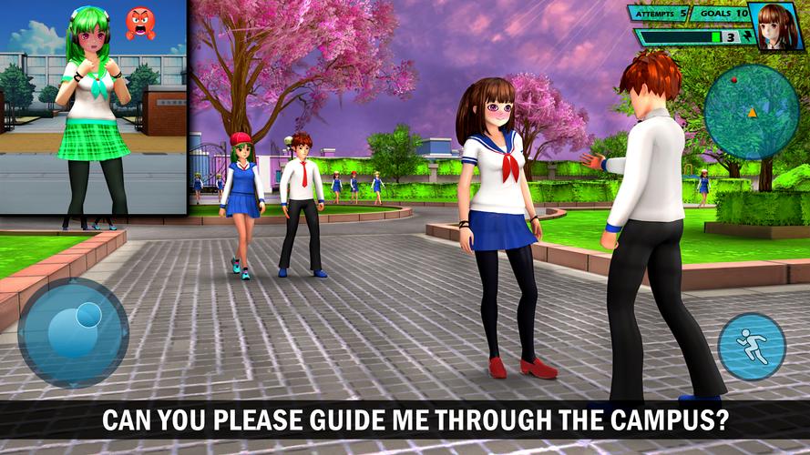 School Love Life: Anime Games应用截图第2张