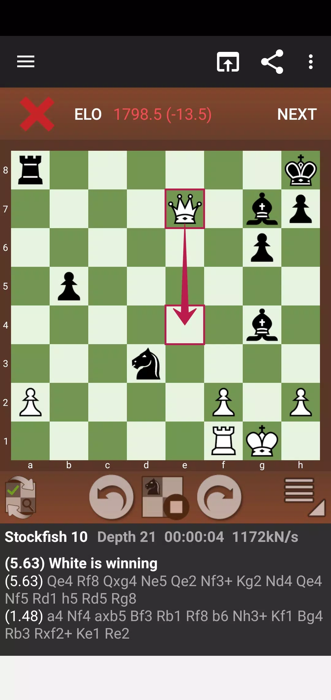 Fun Chess Puzzles ภาพหน้าจอ 2