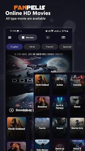 FanPelis: peliculas & series. ภาพหน้าจอ 0