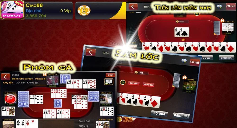 Game danh bai doi thuong Online PUSOY 스크린샷 2