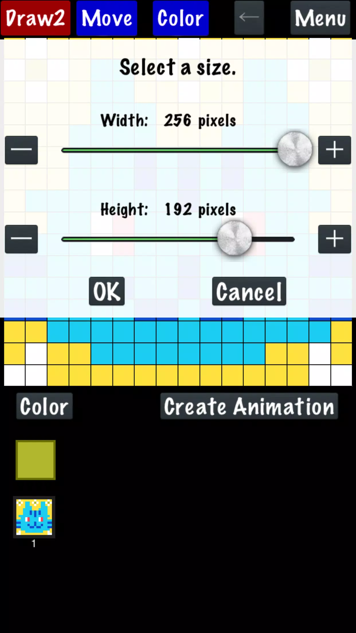 Pixel Art Maker ภาพหน้าจอ 2