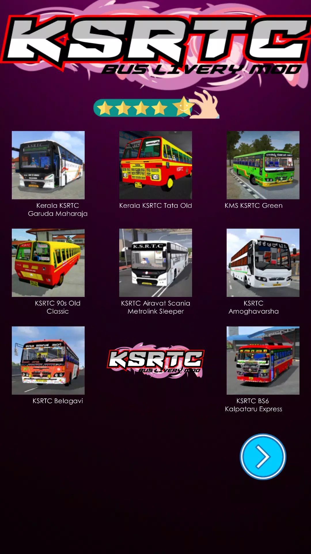 Ksrtc Bus Livery Mod Tangkapan skrin 1