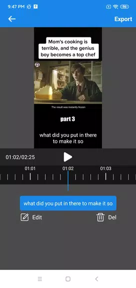 Video Auto Subtitles-Captions ภาพหน้าจอ 2