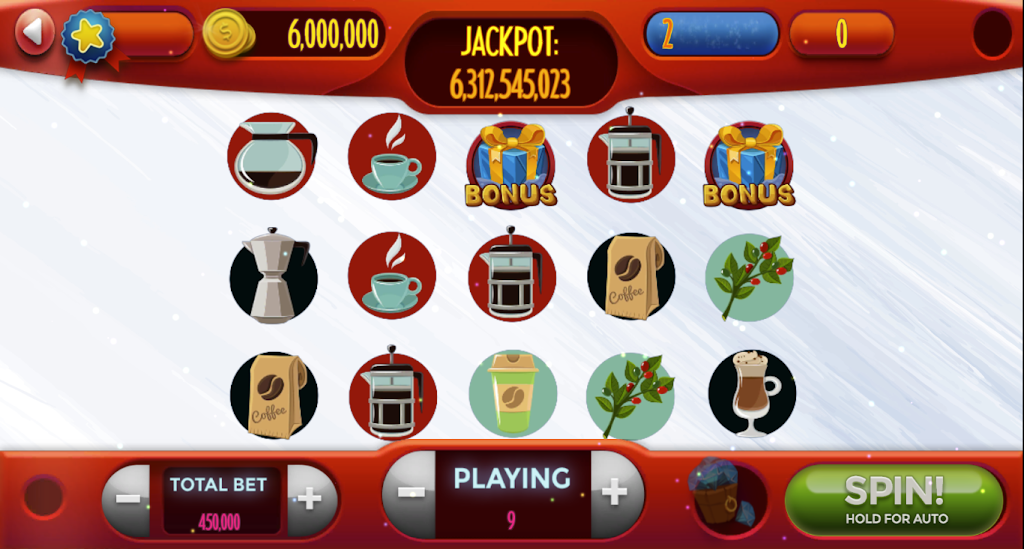 Coffee-Slot Machine Games应用截图第0张