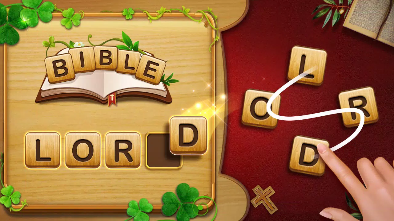 Bible Word Connect Puzzle Game Zrzut ekranu 1