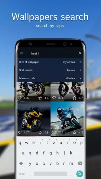 Sports Bike Wallpapers 4K ภาพหน้าจอ 1