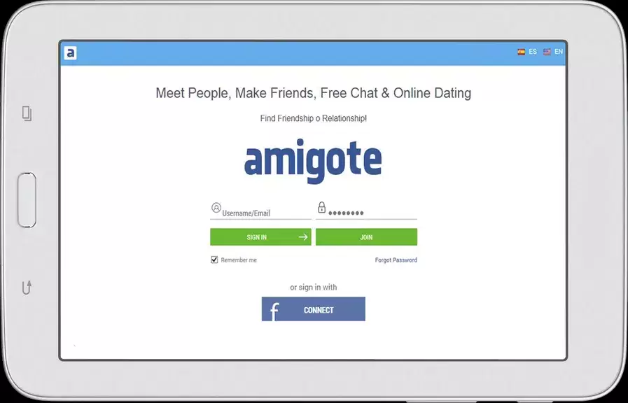 Schermata Dating App - Amigote 2