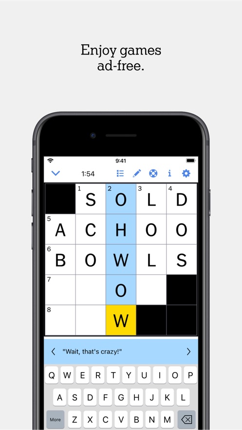 NYT Games: Word Games & Sudoku Capture d'écran 3