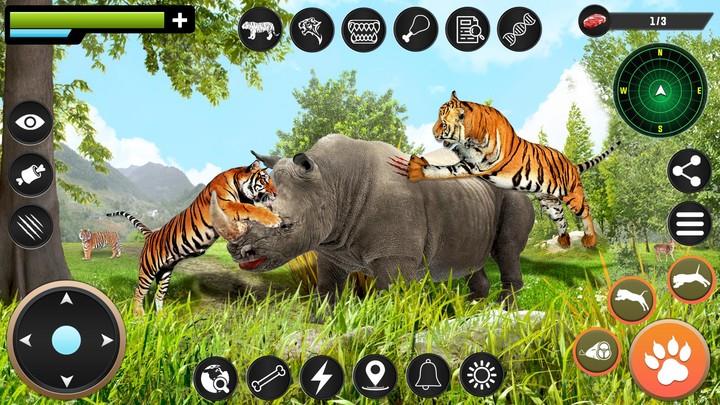 Tiger Simulator Animal Game 3D スクリーンショット 2