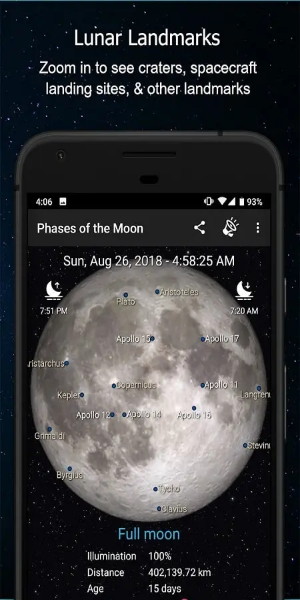 <p>Phases of the Moon Pro funziona come un orologio celeste intelligente, consentendo agli utenti di monitorare i cambiamenti nella luce lunare e solare. Integrando un calendario naturale con data e ora, l'app fornisce una visione completa del tempo e dello spazio, consentendo agli utenti di monitorare i cambiamenti lunari orari, giornalieri e mensili. Gli utenti possono anche osservare i cambiamenti della luce solare durante il giorno e nel corso delle stagioni, creando un'esperienza astronomica olistica che migliora la loro prospettiva accademica sul tempo e sullo spazio.</p>
<p><img src=