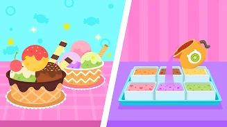 Schermata DuDu Dessert Shop DIY Games 1