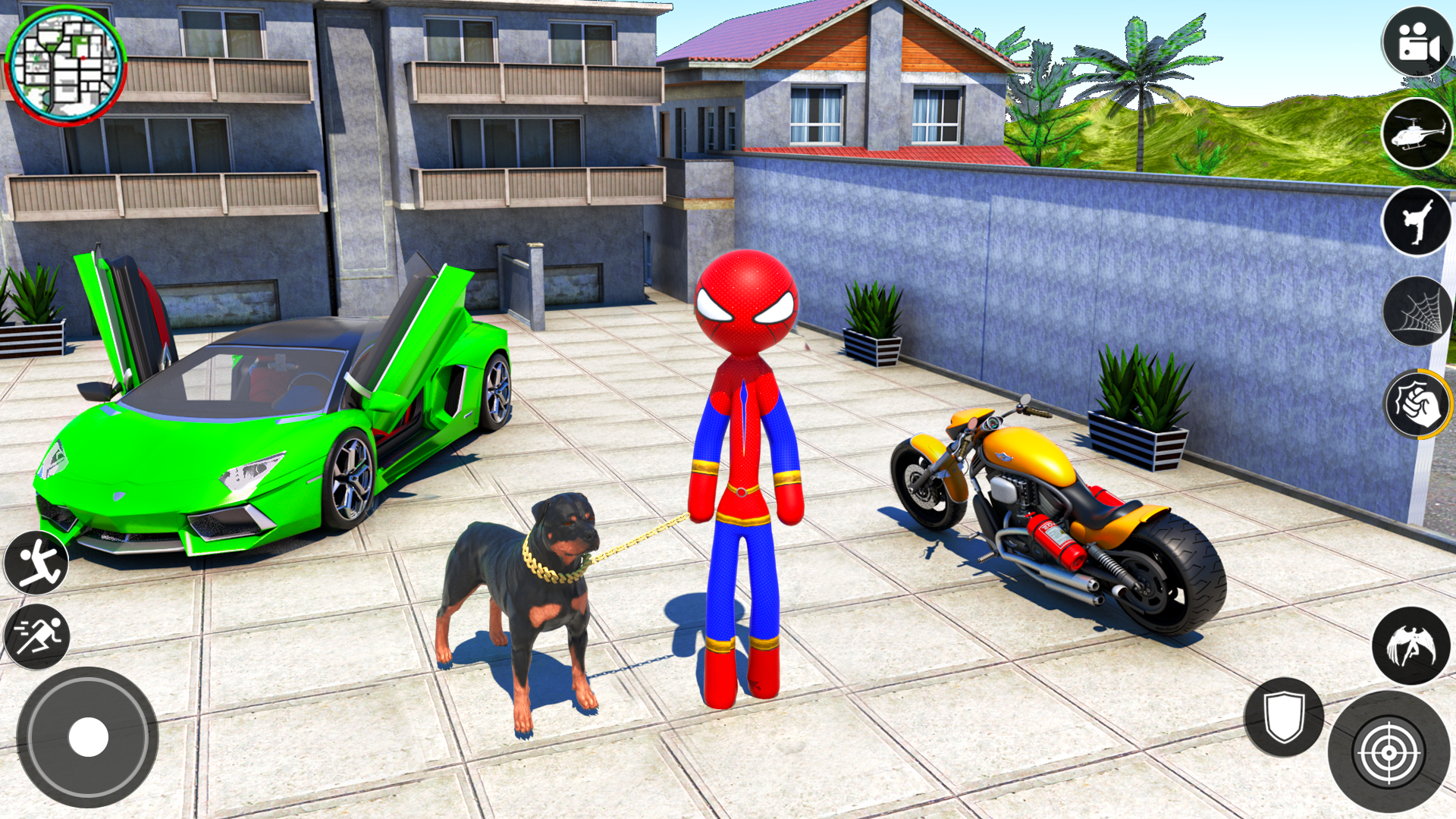 Spider Hero Man Game-Superhero Captura de pantalla 1