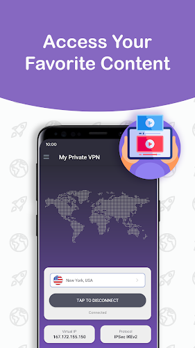 My Private VPN Capture d'écran 0