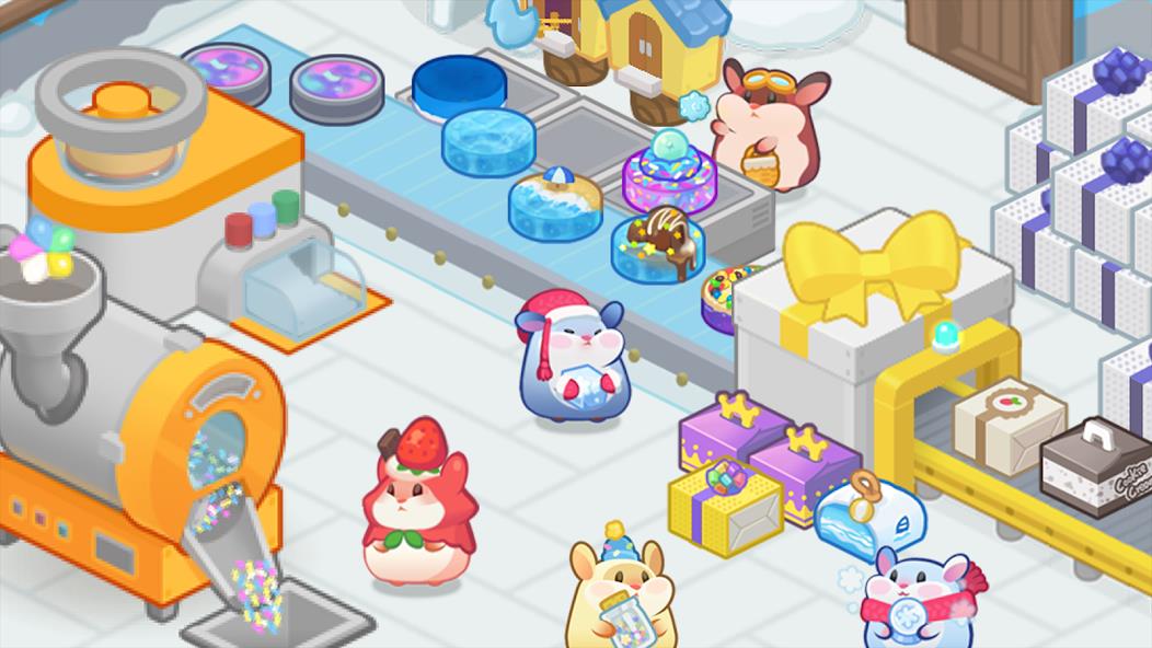 Hamster cake factory Mod Скриншот 1